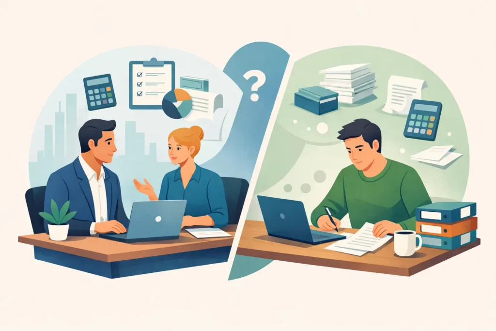 Boekhouding uitbesteden of zelf doen?