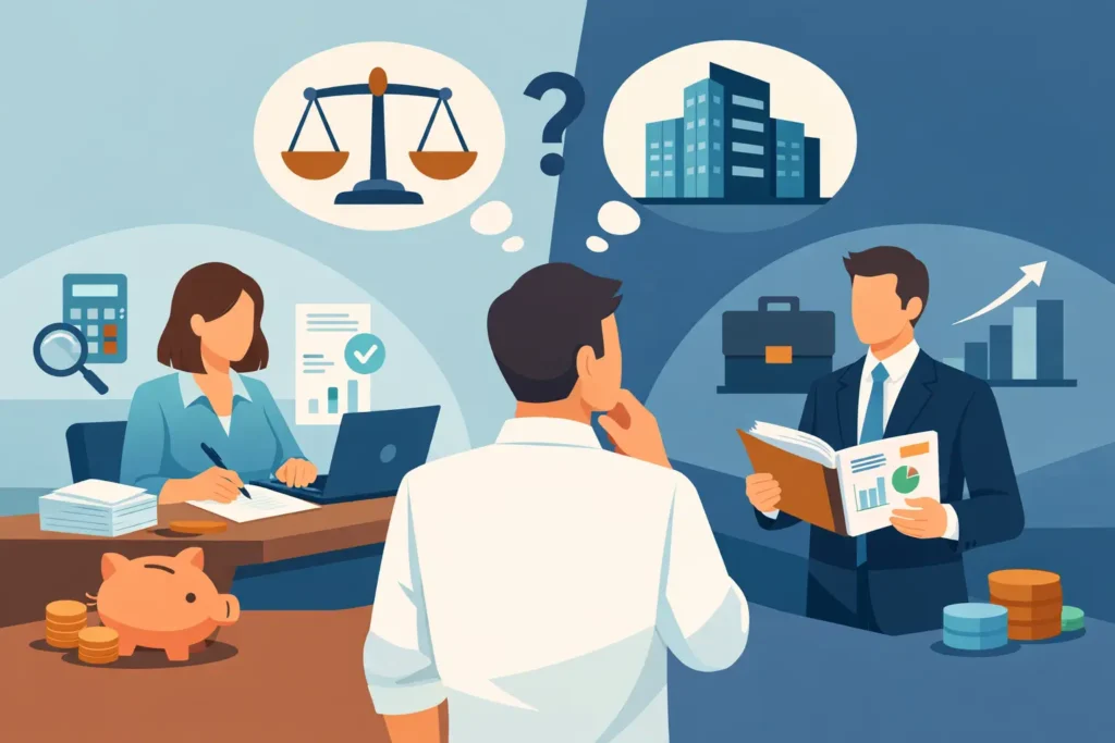 Boekhouder vs accountant voor bv: wat kiest u?